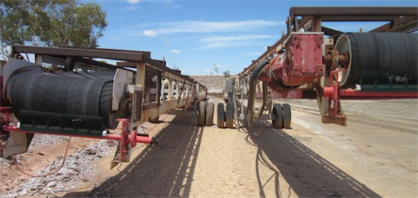 1 Mtpy Portable Heap-leach Agglomeration, Conveying And Track-mounted Stacking System)